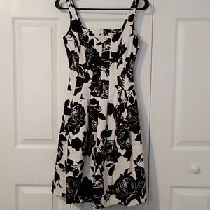 White house black market floral dress